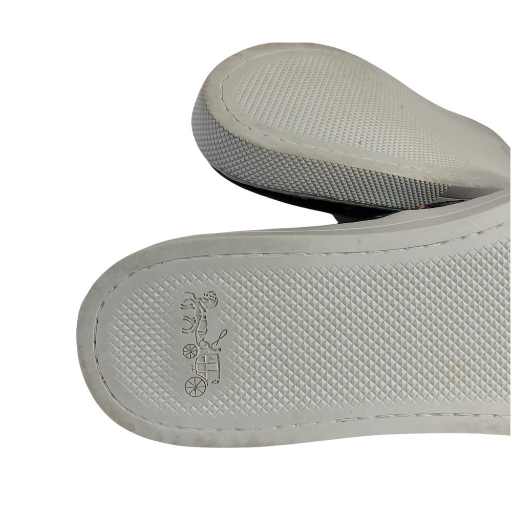 Coach Slip On Sneakers Parkside Tea Rose Black Sz 9.5 - Picture 11 of 11